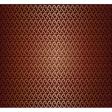 Golden fabric seamless patternのイラスト素材
