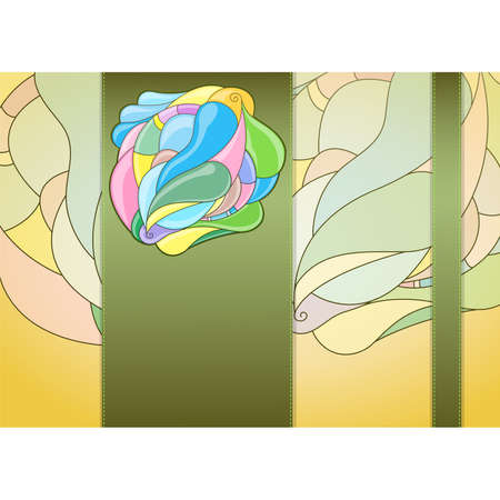 Vector illustration with layout. Illustration 10 versionのイラスト素材