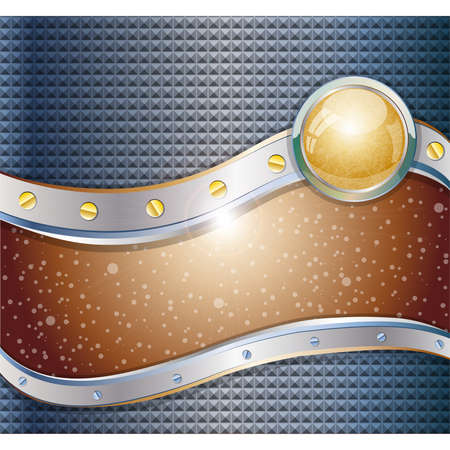 Futuristic metalic background  Illustration 10 version のイラスト素材