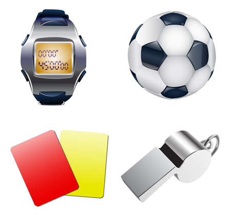 Football set   Illustration 10 version のイラスト素材