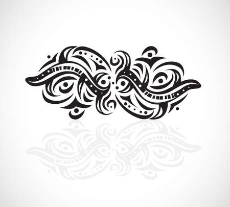 Abstract isolated shape. Illustration 10 versionのイラスト素材