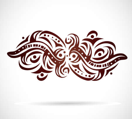 Abstract isolated shape. Illustration 10 versionのイラスト素材