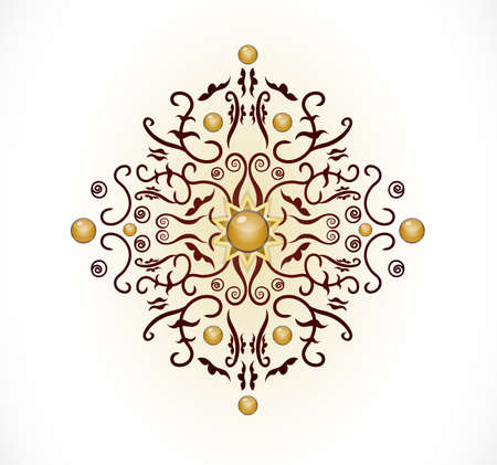 Vector illustration with abstraction. Illustration 10 versionのイラスト素材