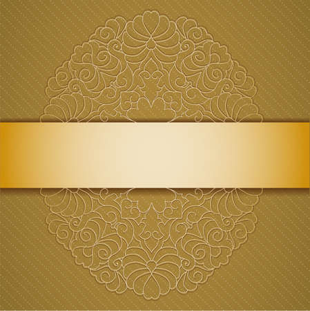 Background with ribbon. Illustration 10 version.のイラスト素材