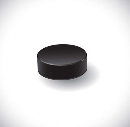 Hockey puck.のイラスト素材
