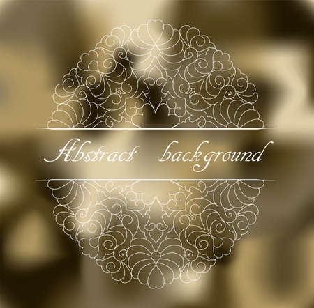 Abstract khaki background with pattern.のイラスト素材