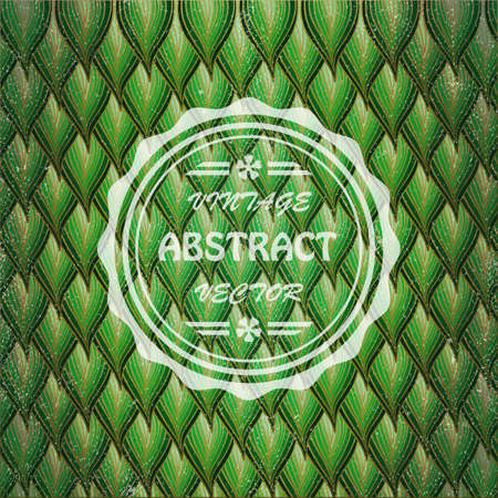 Vintage floral abstract background.のイラスト素材