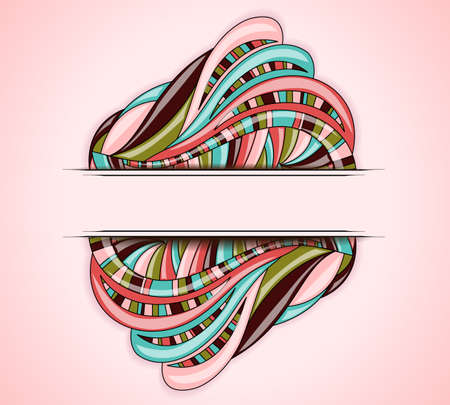 Abstract colorful frame. Illustration 10 versionのイラスト素材