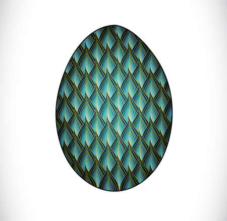 Colorful easter egg.のイラスト素材