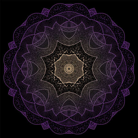 Abstract colorful ornament.のイラスト素材