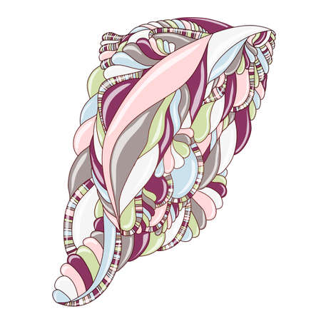 Vector illustration with abstraction.のイラスト素材