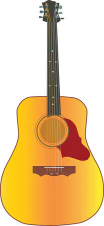Classic guitarのイラスト素材