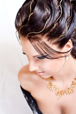 Portret young womanの写真素材