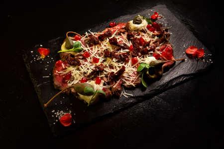 Restaurant Food Menu Design Plate Picturesの写真素材