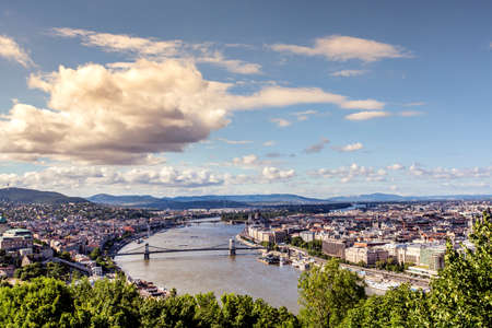 Budapest cityscape  Capital of hungary Travel Europe intersting citiesの写真素材