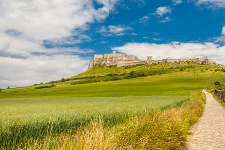 Zipser Castle Spissky hrad Slovakia unesco world heritage attractions  Travel Europeの写真素材