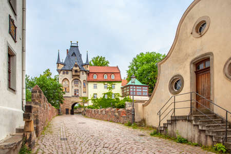 District of the city Meissen in Saxony Germany intersting placesのeditorial素材