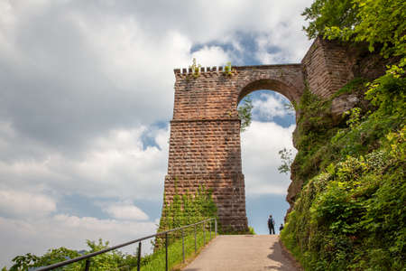 Trifels Castle in the southern Palatinate Forest Sauth Germanyのeditorial素材