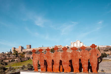 Medieval Village Monsaraz in Alentejo Portugal Travel Europeの写真素材