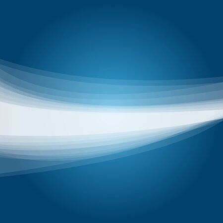 Blue Abstract background wallpaper  White Wave on a blue background abstract wallpaperのイラスト素材