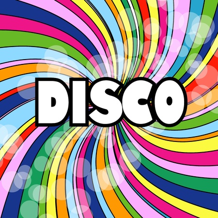 Abstract Disco Wallpaper Background  80 style full of colors background abstract wallpaper perfect for party flyersのイラスト素材