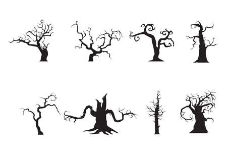 Scarry treesのイラスト素材