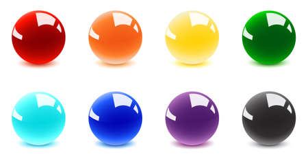 Shiny ballsのイラスト素材