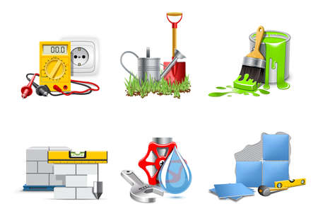 Renovation services | Bella series, part 1のイラスト素材