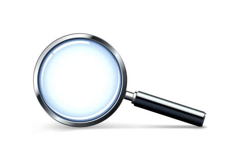 Magnifying glassのイラスト素材