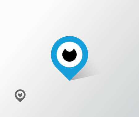 Gps eyeのイラスト素材