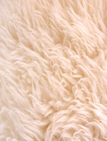 White lambskin as background, verticalの写真素材