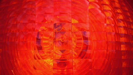 Red spotlight traffic light as background, close upの写真素材