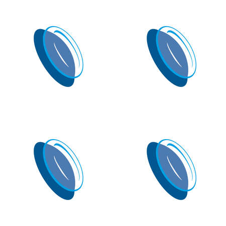 Water drops as seamless decor pattern blueのイラスト素材