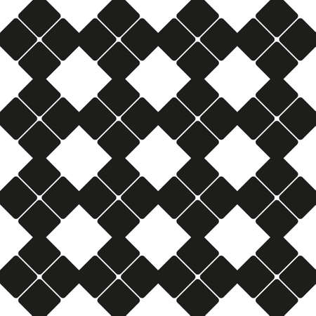 Abstract square figure as seamless pattern, vector backgroundのイラスト素材