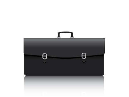 Briefcase on white backgroundのイラスト素材