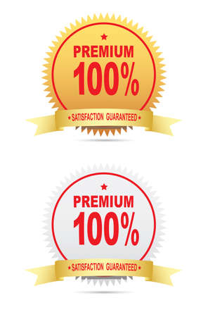 Labels - Premium 100のイラスト素材