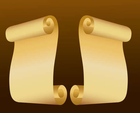 Background with old papers. Vectorのイラスト素材