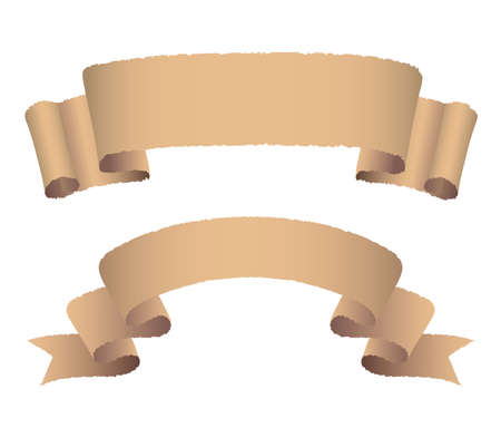 Ribbon collectionのイラスト素材