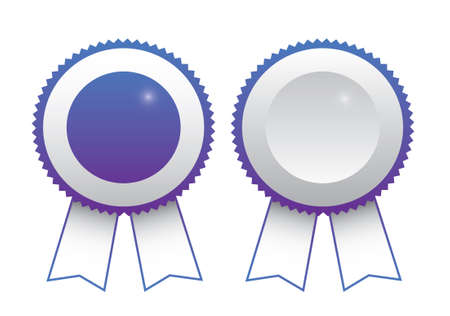 Blank labels. Vectorのイラスト素材