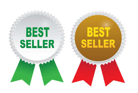 Labels - Bestseller.のイラスト素材