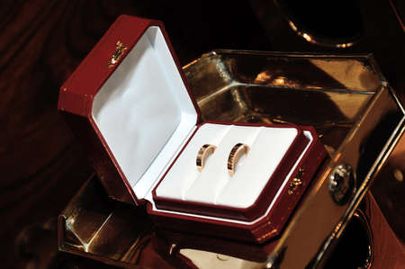 Wedding ring nice and gorgeous brilliant bridal ringの写真素材