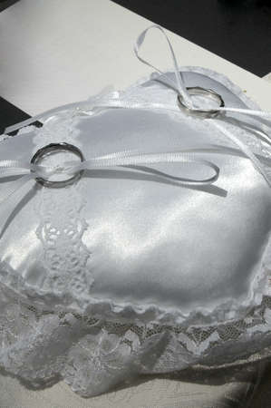 Wedding ring, bridal ring in the meetingの写真素材