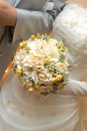 Splendid and very nice love of bridal bouquet, Bridal Imageの写真素材