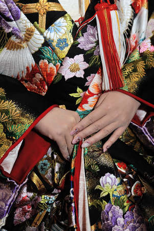 Bridal Image, kimono marriage, splendid and elegant very nice weddingの写真素材
