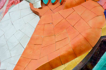 The outer wall of the Interiorの写真素材