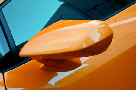 Unique and cool car of the side mirrorの写真素材
