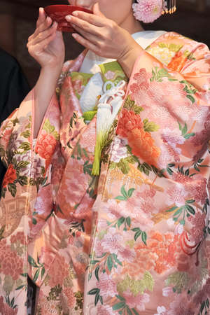 Bridal image, splendid and elegant very nice weddingの写真素材