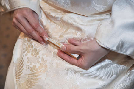 Bridal image, splendid and elegant very nice weddingの写真素材