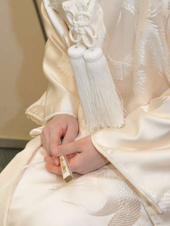 Bridal image, elegant and brilliant, very elegant and wonderful weddingの写真素材