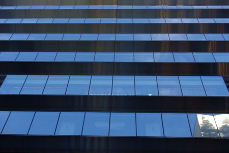 Tokyo Ginza, the most urban area in Japan, a colorful and fashionable building districtの写真素材